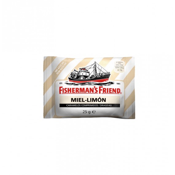 FISHERMANS MIEL-LIMON S/A 12X25GR.