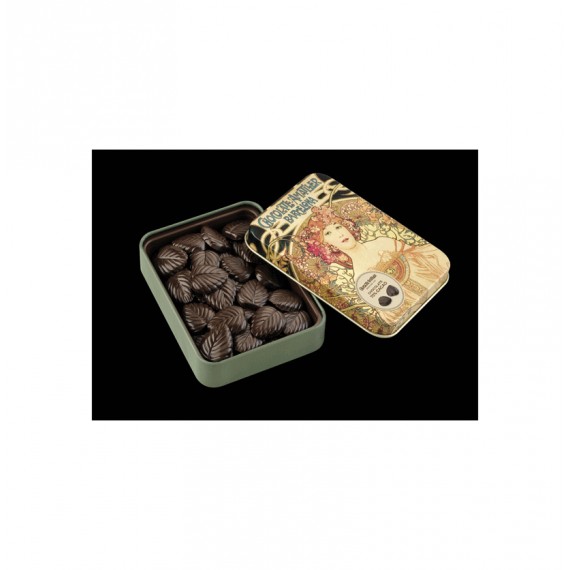 AMATLLER LATA HOJAS FINAS 70% CACAO 10X60GR.