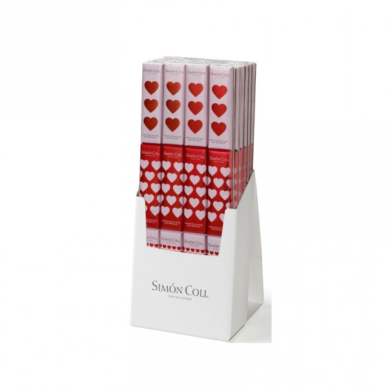 SIMON COLL CHOCOLATIRA CORAZONES 3UX18GRX24U