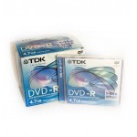 DVD-R TDK 4,7GB JAWELL CASE