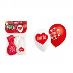 GLOBOS PACK I LOVE YOU 10UX12b REF. HG2015