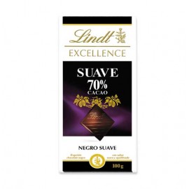 LINDT EXCELL. 70% CACAO SUAVE 20X100GR.