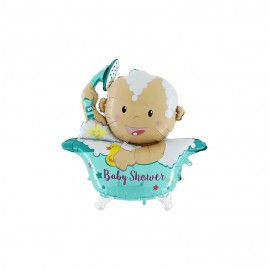 GLOBO FOIL 42" BABY SHOWER (BEBE BAÑERA)