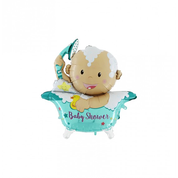 GLOBO FOIL 42" BEBE EN BAÑERA