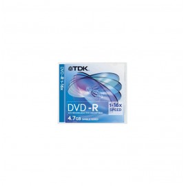 DVD+R TDK 4,7GB JAWELL CASE