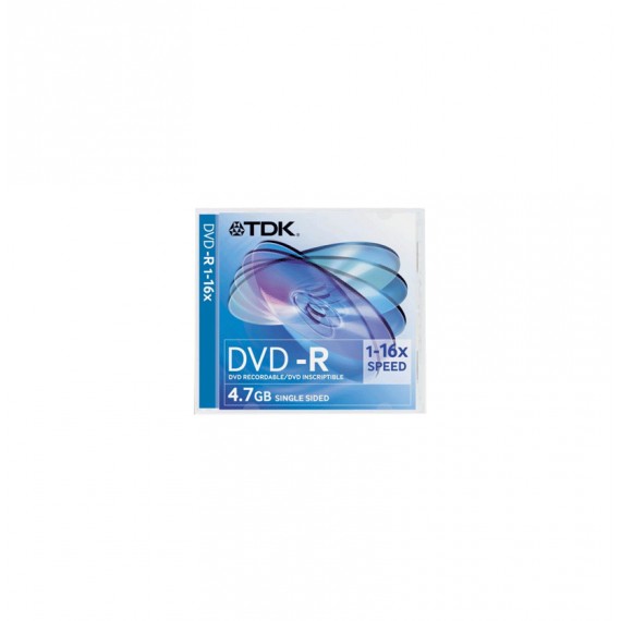 DVD+R TDK 4,7GB JAWELL CASE