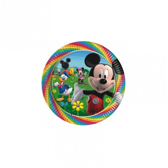 MICKEY PLATOS COLOURS 23CMX8U.