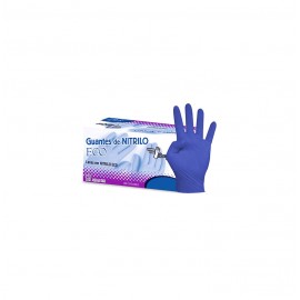 GUANTES NITRILO AZUL(N3)S/POLVO 100UN.(TALLA XL)