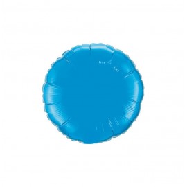 GLOBO FOIL 18" REDONDO AZUL BLISTER R. 729