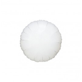 GLOBO FOIL 18" REDONDO BLANCO BLISTER R.991