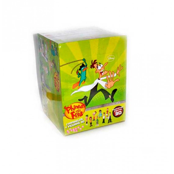 HUEVO PLASTICO PHINEAS&FERB 24UN.