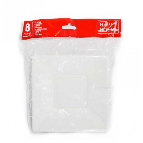 BOL 8U.14X14X4,5CM BLANCO