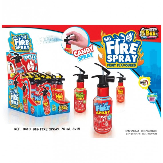 SPRAY BIG FIRE 15UN.