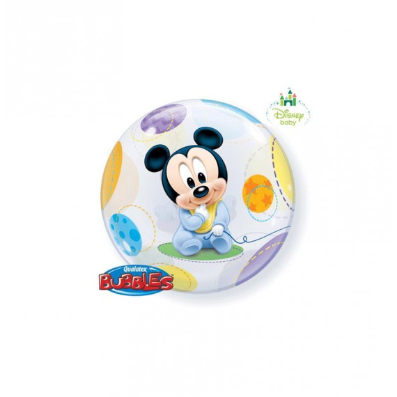 GLOBO BUBBLES 22" DISNEY BABY MICKEY