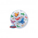 GLOBO BUBBLES 22" BUTTERFLIES