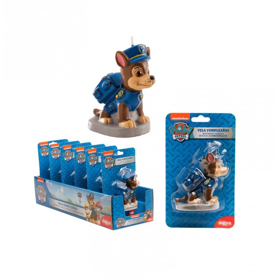 VELA PAW PATROL CHASE 3S 7CM. REF:346170 6UN.