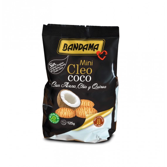 BANDAMA MINI CLEO COCO (AVENA,CHIA,QUINOA) 125GR.