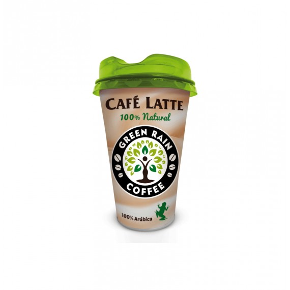 GREEN RAIN CAFE LATTE 100%NATURAL 10UNX230ML.