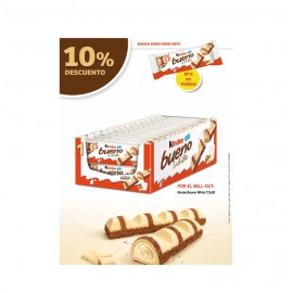 PROMOCION KINDER BUENO WHITE T2X30UN. 10% DESCUENTO