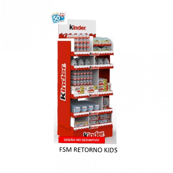 EXPOSITOR FSM RETORNO KINDER KIDS 2018 CO.77943100