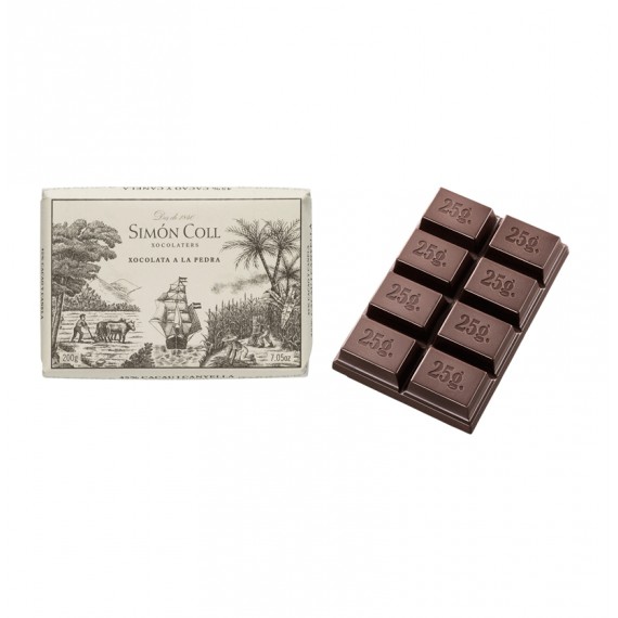 SIMON COLL CHOCOLATE A LA PIEDRA 45% ORIGINAL 200G