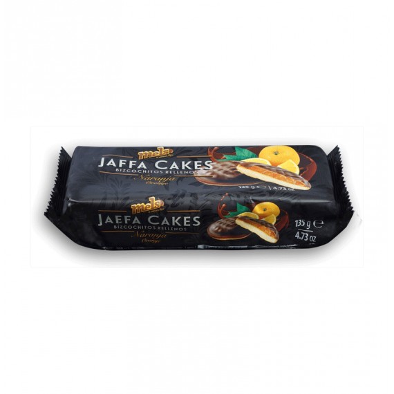 PASTELERIA JAFFA CAKES NARANJA 12X135GR.