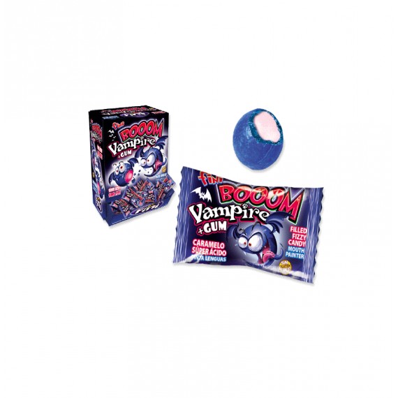 FINI CHICLES BOOOM VAMPIRE PINTALENGUAS 200UN.