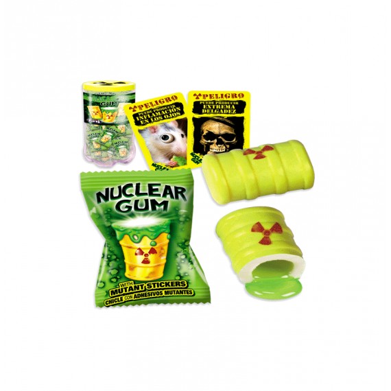 FINI CHICLES NUCLEAR BOTE 50UN.