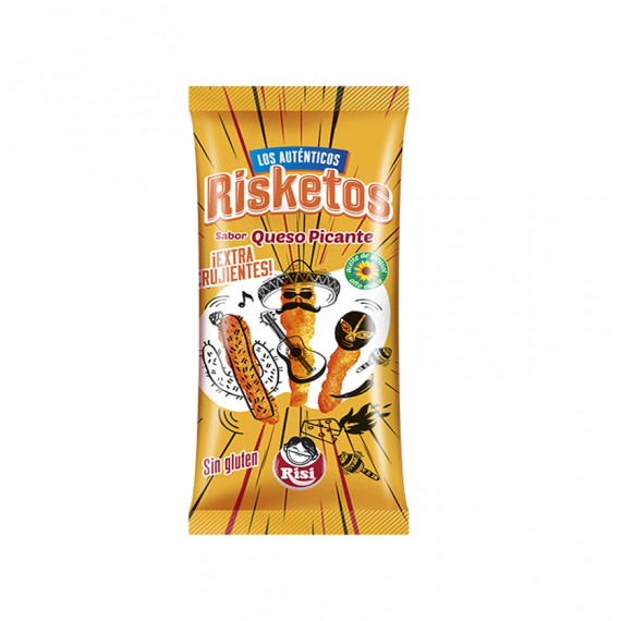 RISKETOS QUESO PICANTE 16X120GR.