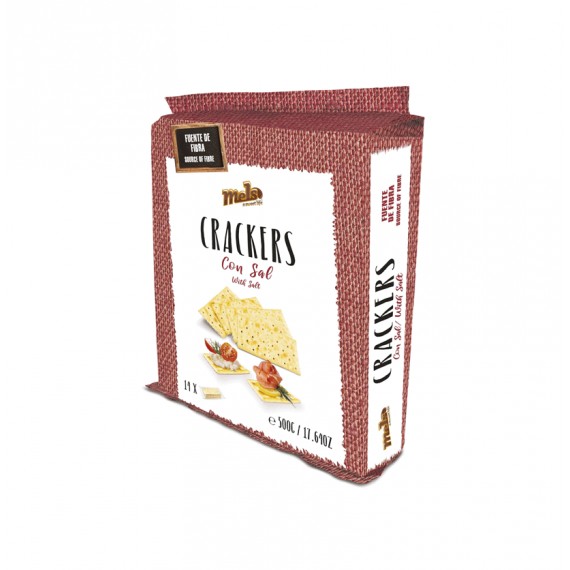 CRACKERS CON SAL 500GR. (35,7X14)
