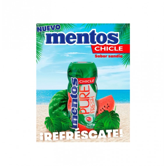 MENTOS PURE FRESH SANDIA 10X30GR.