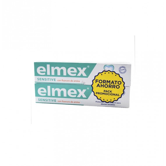 DENTIFRICO ELMEX SENSITIVE FORMATO AHORRO 2X75ML.