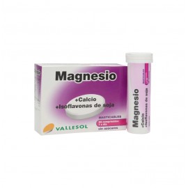 VALLESOL MAGNESIO+CALCIO+ISOFLAVONAS SOJA 24COMP.