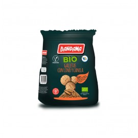 BANDAMA BIO GALLETAS LINO Y CANELA 8X150GR.