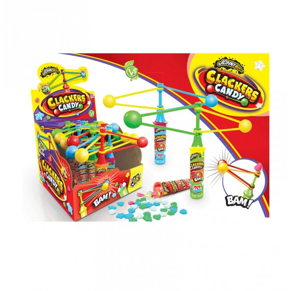 CLACKERS CANDY 12UN.