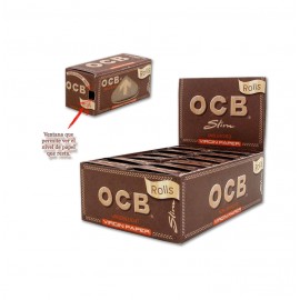 OCB PAPEL VIRGIN SLIM ROLLS 24U. VP09094