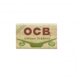 OCB PAPEL CAÑAMO ORGANICO 3X100 HOJAS 40U. OP07140