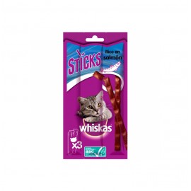 WHISKAS STICKS SALMON CD06X 28UNX504GR.