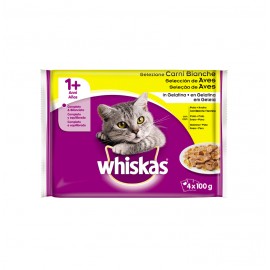 WHISKAS POUCH SELECCION AVE 13x4x85g 443082