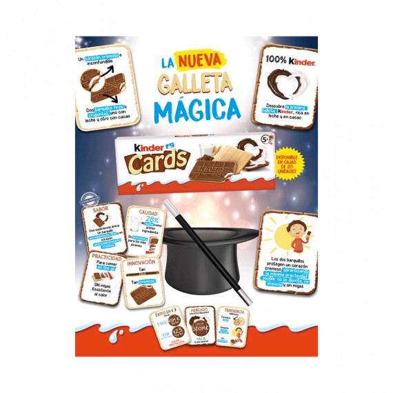 Comprar GALLETAS KINDER CARDS Online