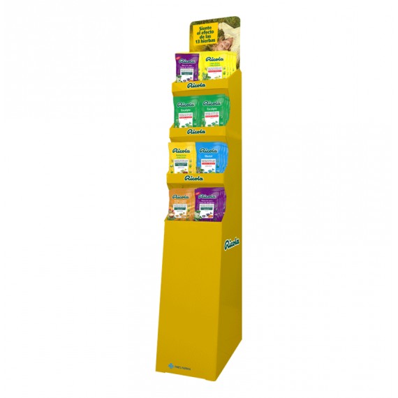 EXP.RICOLA BOLSAS FLOORSTAND VACIO