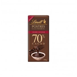 LINDT POSTRE 70% NEGRO INTENSO 12X200GR.