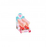 REGALITO CORAZON CHOC. BLANCO DECORADO 10x50GR.