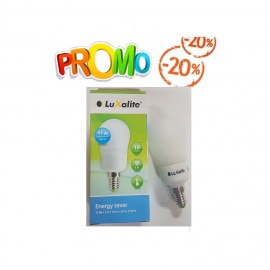 MINI GLOBE 11W E14 2700K 10U.