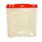 PLATOS 8U.23X23X2CM.CREMA