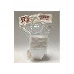 MINI VASO UNSQ.BLANCO 6CL.12U