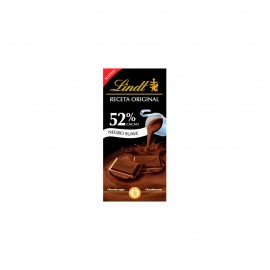 LINDT NEGRO SUAVE 52% 21X100GR.