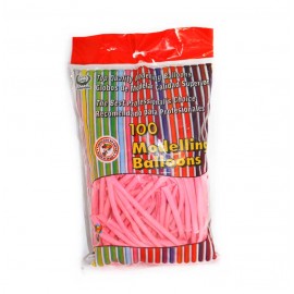 GLOBOS MODELAR ROSA 100U.ART.260-F