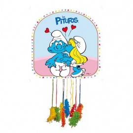 PIÑATA PITUFO ENAMORADO 12UN.