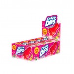 CHUPS CRAZY DIPS FRESA 14X24UN.